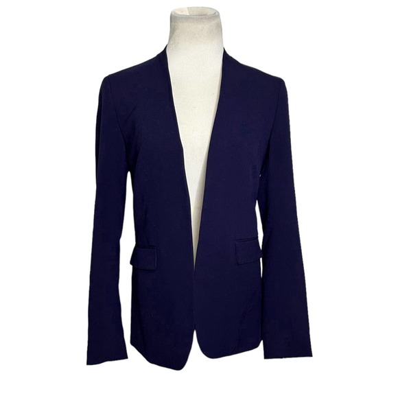 Bar III navy blue open front lined blazer size XS - Picture 12 of 12